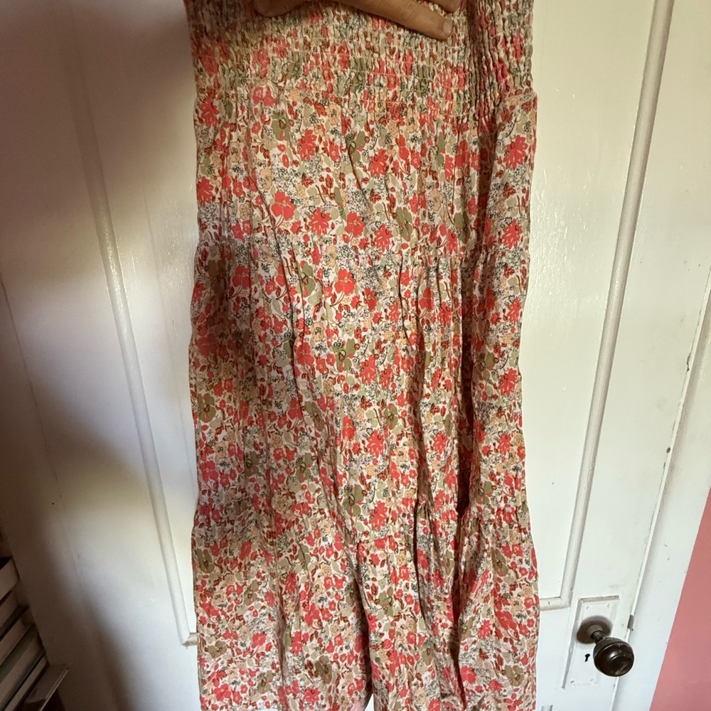 Universal Thread Pink Pleated Maxi Skirt